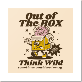 Out of the box - think wild Posters and Art